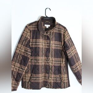 Women's Quilted Jacket - Coldwater Creek (Size L 14)